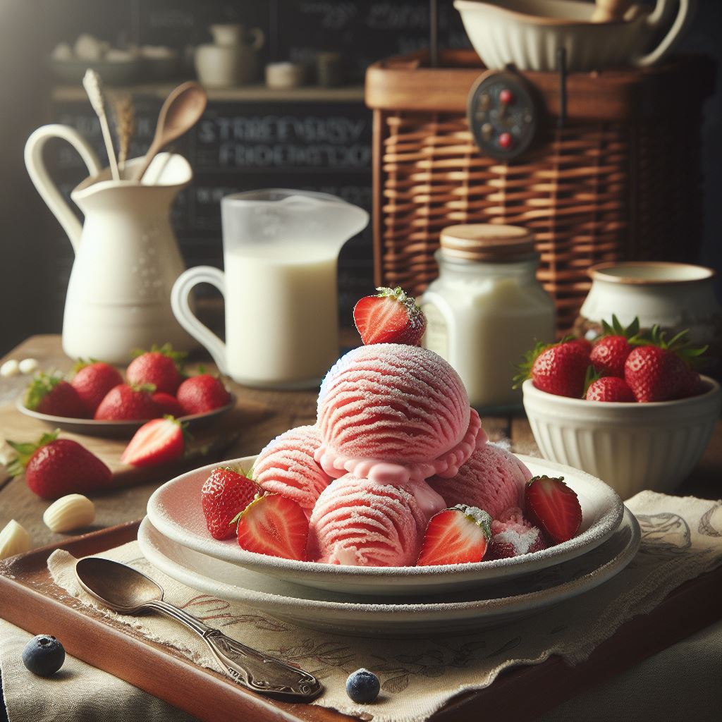 Strawberry Ice Cream